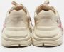 Gucci Vintage Pre-owned Leather sneakers White Heren - Thumbnail 5