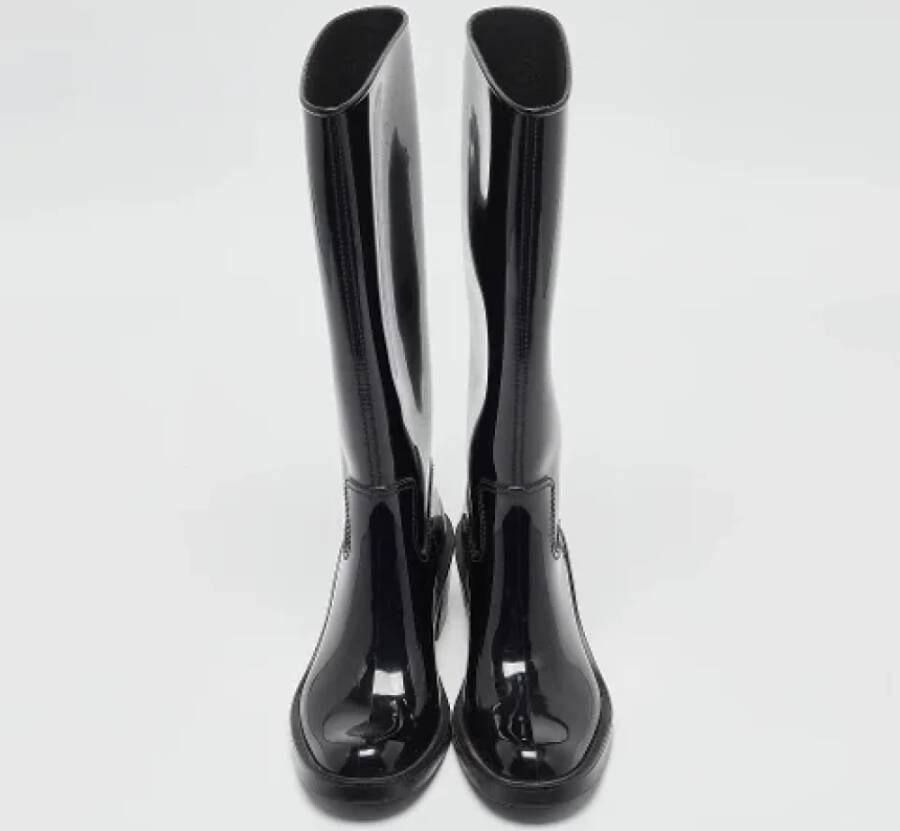 Gucci Vintage Pre-owned Rubber boots Black Dames