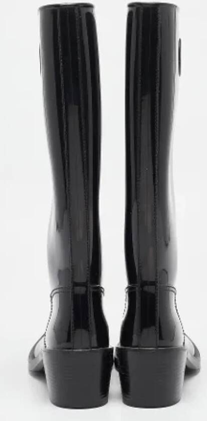 Gucci Vintage Pre-owned Rubber boots Black Dames