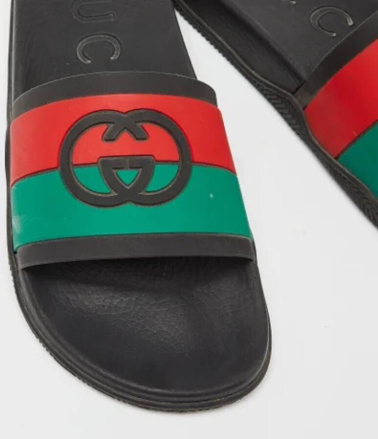 Gucci Vintage Pre-owned Rubber flats Multicolor Dames