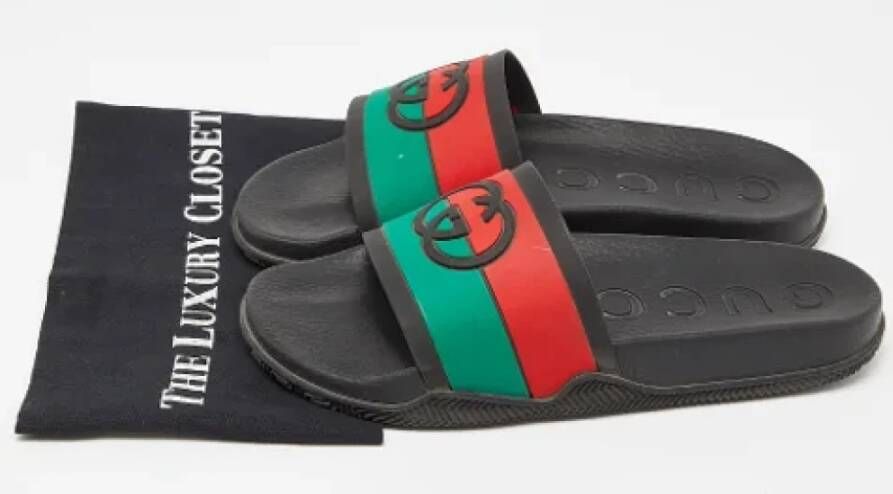 Gucci Vintage Pre-owned Rubber flats Multicolor Dames