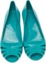 Gucci Vintage Pre-owned Rubber heels Blue Dames - Thumbnail 2