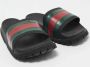 Gucci Vintage Pre-owned Rubber sandals Black Dames - Thumbnail 4