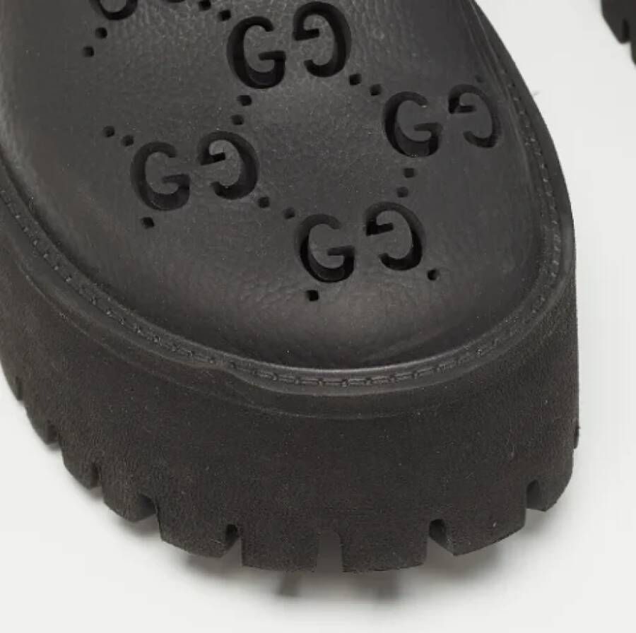 Gucci Vintage Pre-owned Rubber sandals Black Dames