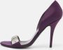 Gucci Vintage Pre-owned Satin heels Purple Dames - Thumbnail 2