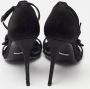 Gucci Vintage Pre-owned Satin sandals Black Dames - Thumbnail 5