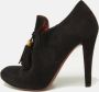 Gucci Vintage Pre-owned Suede boots Black Dames - Thumbnail 2