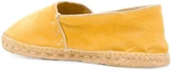 Gucci Vintage Pre-owned Suede espadrilles Yellow Dames