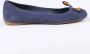 Gucci Vintage Pre-owned Suede flats Blue Dames - Thumbnail 6