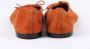 Gucci Vintage Pre-owned Suede flats Orange Dames - Thumbnail 5