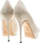 Gucci Vintage Pre-owned Suede heels Beige Dames - Thumbnail 4