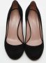 Gucci Vintage Pre-owned Suede heels Black Dames - Thumbnail 3