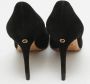 Gucci Vintage Pre-owned Suede heels Black Dames - Thumbnail 5