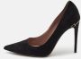 Gucci Vintage Pre-owned Suede heels Black Dames - Thumbnail 2