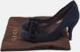 Gucci Vintage Pre-owned Suede heels Blue Dames - Thumbnail 9