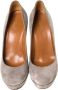 Gucci Vintage Pre-owned Suede heels Gray Dames - Thumbnail 2