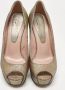 Gucci Vintage Pre-owned Suede heels Gray Dames - Thumbnail 4