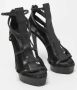 Gucci Vintage Pre-owned Suede sandals Black Dames - Thumbnail 5