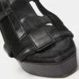 Gucci Vintage Pre-owned Suede sandals Black Dames - Thumbnail 9