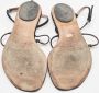 Gucci Vintage Pre-owned Suede sandals Black Dames - Thumbnail 6