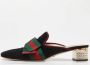 Gucci Vintage Pre-owned Suede sandals Black Dames - Thumbnail 2