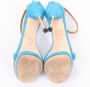 Gucci Vintage Pre-owned Suede sandals Blue Dames - Thumbnail 9