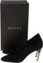 Gucci Vintage Pre-owned Velvet heels Black Dames - Thumbnail 8