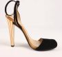 Gucci Vintage Pre-owned Velvet sandals Black Dames - Thumbnail 2