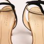 Gucci Vintage Pre-owned Velvet sandals Black Dames - Thumbnail 6