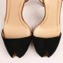 Gucci Vintage Pre-owned Velvet sandals Black Dames - Thumbnail 8