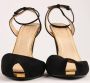 Gucci Vintage Pre-owned Velvet sandals Black Dames - Thumbnail 9