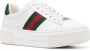 Gucci Witte Handtekening Webdetailing Sneakers White Dames - Thumbnail 3