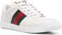 Gucci Witte Leren Sneakers met Logodetails White Heren - Thumbnail 2