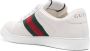 Gucci Witte Leren Sneakers met Logodetails White Heren - Thumbnail 3