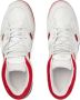 Gucci Witte Leren Sneakers met Rode Mesh Multicolor Dames - Thumbnail 4