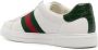 Gucci Witte Sneakers met Groen en Rood Web White Heren - Thumbnail 3