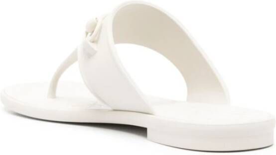 Gucci Witte Teenslippers White Dames