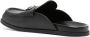 Gucci Zwarte Horsebit Mules Slip-On Stijl Black Heren - Thumbnail 3