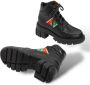 Gucci Interlooking Veterschoenen Zwart Nieuw Black Heren - Thumbnail 9