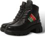 Gucci Interlooking Veterschoenen Zwart Nieuw Black Heren - Thumbnail 13