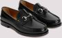 Gucci Zwarte Leren Loafers Kaveh Moccasin Black Heren - Thumbnail 3