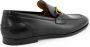 Gucci Zwarte Leren Loafers met Gouden Details Black Heren - Thumbnail 6