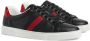 Gucci Zwarte Leren Sneakers Ss22 Black Heren - Thumbnail 2