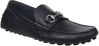 Gucci Zwarte Moccasin Schoenen Black Heren