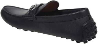 Gucci Zwarte Moccasin Schoenen Black Heren