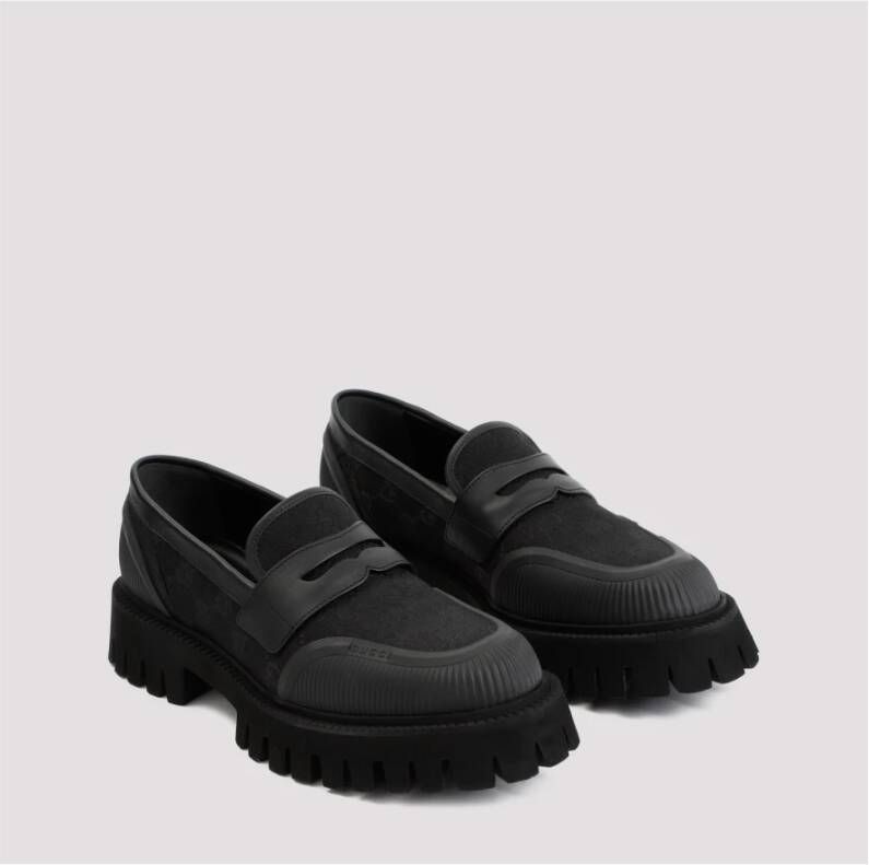 Gucci Zwarte Novo Loafers Black Heren