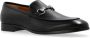 Gucci Zwarte platte instapschoenen met Horsebit-details Black Heren - Thumbnail 2