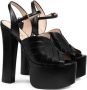 Gucci Zwarte Stijlvolle Sandalen Black Dames - Thumbnail 2