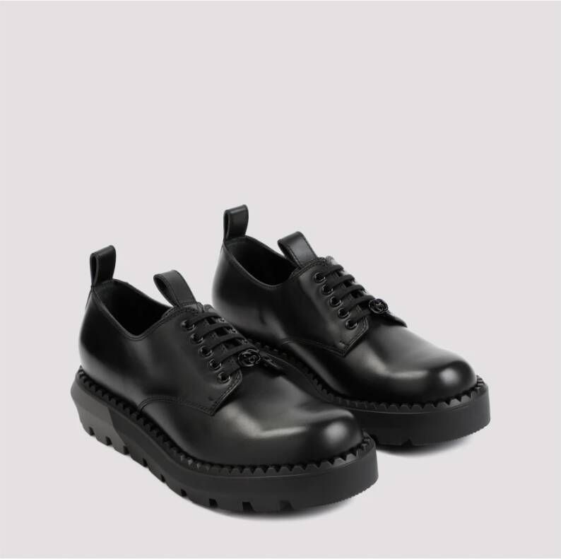 Gucci Zwarte Stijlvolle Schoenen Black Heren