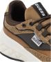 Guess Beige Bruine Sneakers met Kyrki Fltkyr Fal12 Stijl Brown Heren - Thumbnail 2